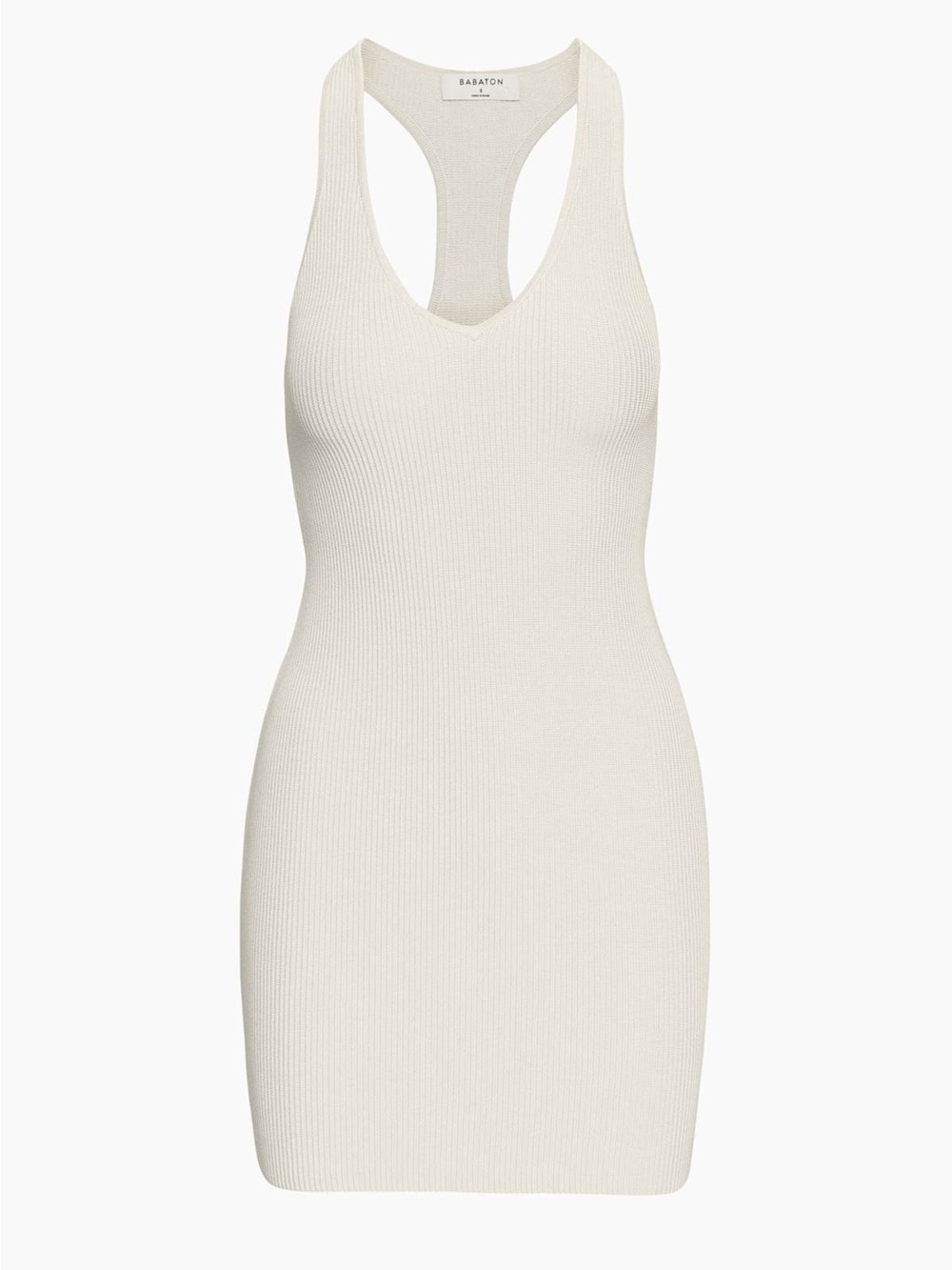 Babaton Sculpt V-Neck Tank Dress